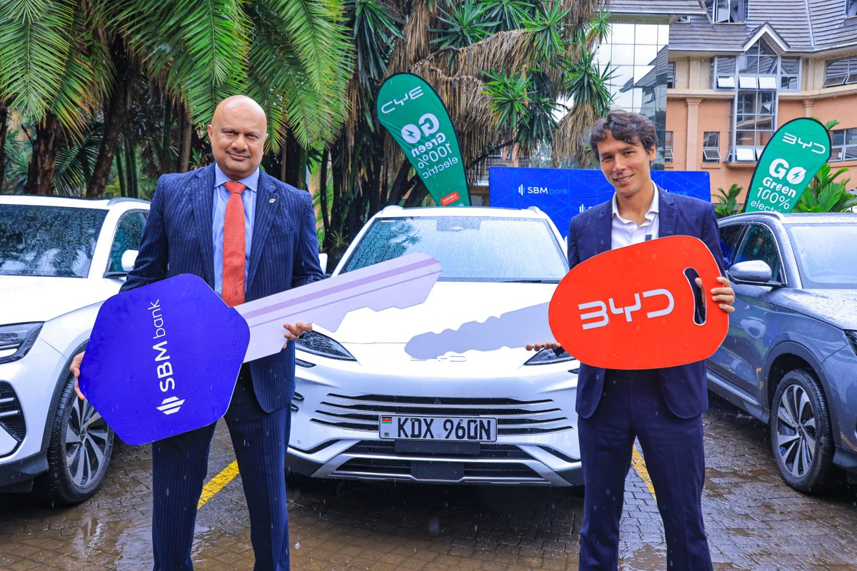 sbmbankkenya's tweet image. SBM Bank Kenya has launched a  KES 1 Billion  green  finance facility to enhance green mobility, backed by a KES 45M investment in our hybrid fleet. This is how we demonstrate 
Sustainability in action. 

#GreenMobility #ESG #SBMBank
#sustainability