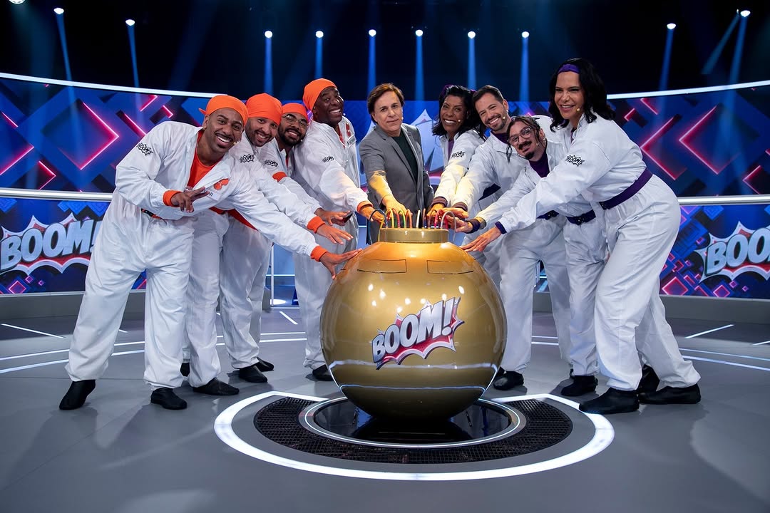 record_rio's tweet image. Netinho de Paula e Marcia Fu chegaram com uma seleção para agitar o seu domingo no #Boom! 🥰⁣
⁣
Quem será que vai conseguir juntar mais grana e sair vitorioso do game? Façam seus palpites. 👀