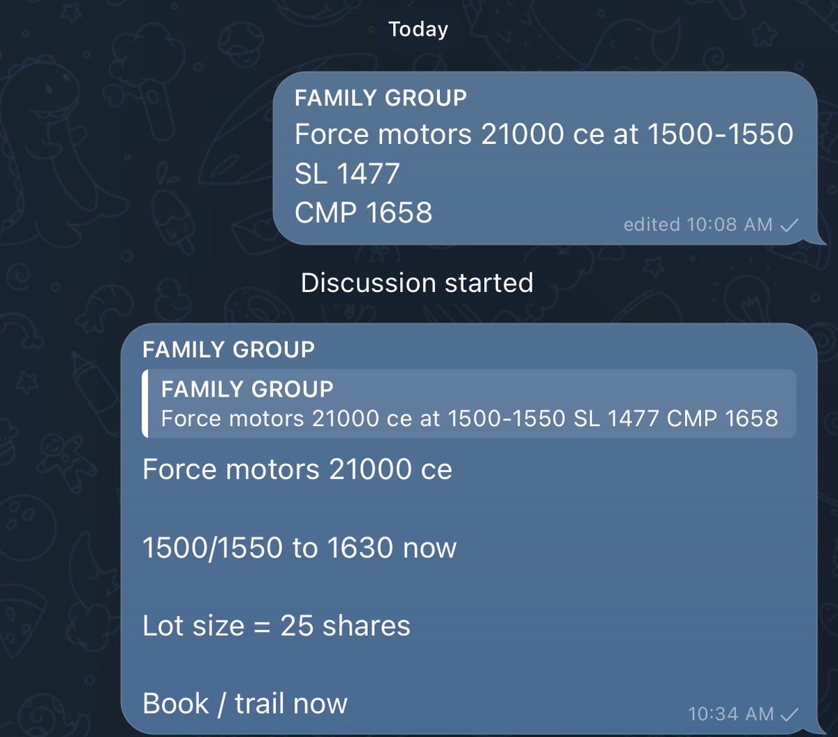 jags0923's tweet image. Some #options view shared :

#banknifty 55500 CE 
#reliance 1370 CE
#waareeenergies 3500 CE
#indianbank 890 / 920 CE
#maruti 13300 CE

#stocks view shared :
#maruti 
#indusindbank 

Some views NOT shared :
#nifty 24000 CE
#sbin 1090 CE
#forcemotors 21000 CE

Also, pls do correct