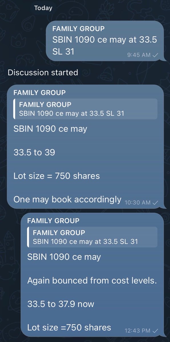 jags0923's tweet image. Some #options view shared :

#banknifty 55500 CE 
#reliance 1370 CE
#waareeenergies 3500 CE
#indianbank 890 / 920 CE
#maruti 13300 CE

#stocks view shared :
#maruti 
#indusindbank 

Some views NOT shared :
#nifty 24000 CE
#sbin 1090 CE
#forcemotors 21000 CE

Also, pls do correct