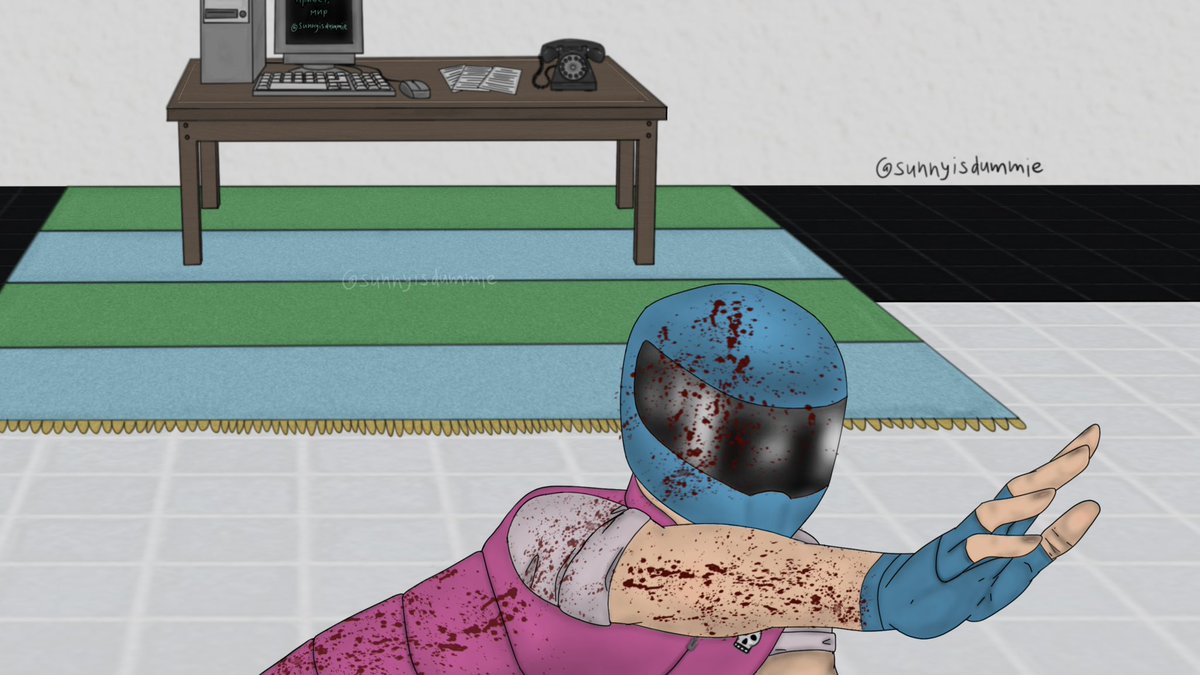 sunnyisdummie's tweet image. Jacket vs Biker fanart

I’m new to digital drawing, I tried my best. I hope you like it :P

#hotlinemiami #jacket #fanart #digital