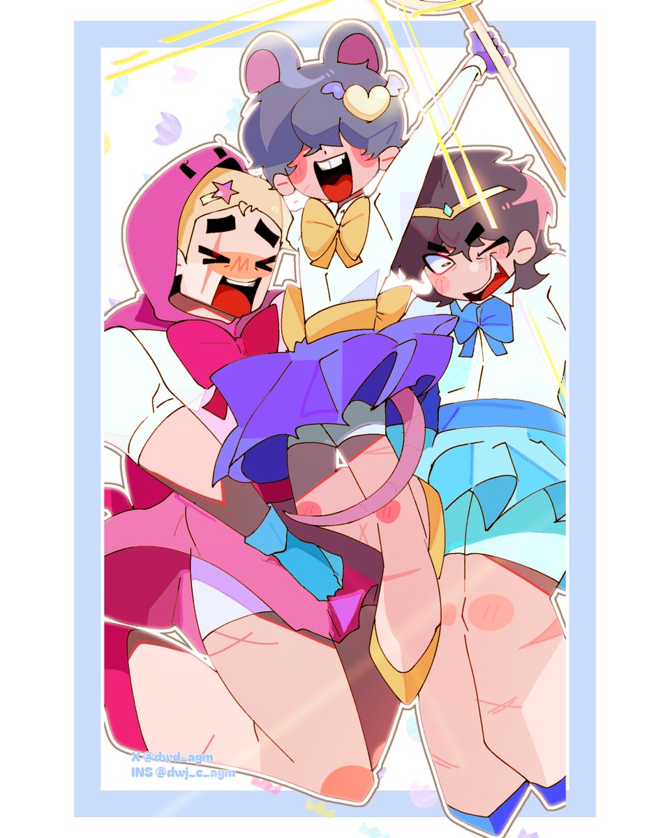 DwD_AGM's tweet image. Magical Girls(?) Castle Courtyard Trio!!!!!!!!!!!🗯🗯🗯🗯

#Brawlstars #BrawlstarsArt #ash #grom #moe