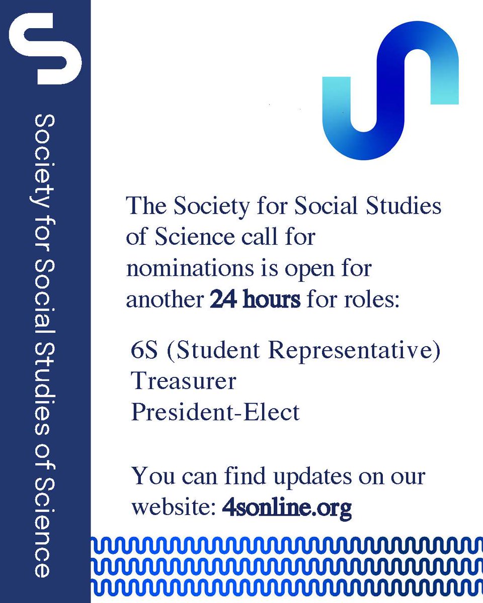 The Society for Social Studies of Science tweet media