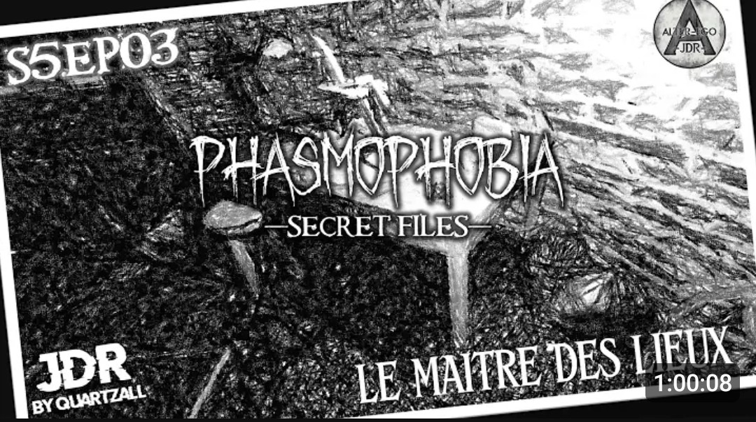 quartzall313's tweet photo. Nouvel épisode de la Saison 5 du jeu de rôle #phasmophobia !!

Retrouvez l'intégralité des 4 saisons précédentes sur Youtube sur la chaîne ALTER-EGO JDR !

Lien : https://t.co/Pl8Qjur9bT

#jdr #jeuderôle https://t.co/TG49neCAyE