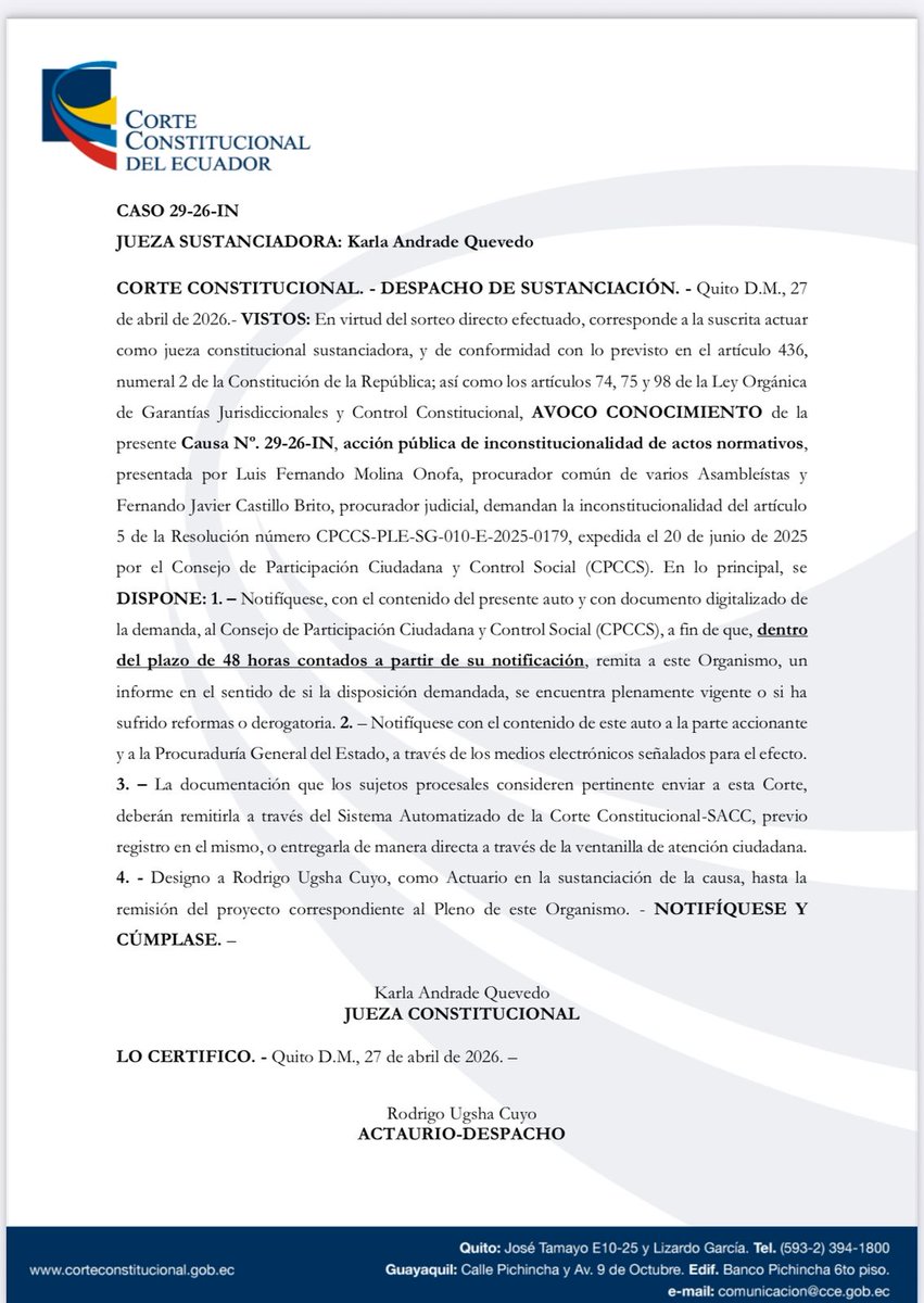 Luis Fernando Molina tweet media