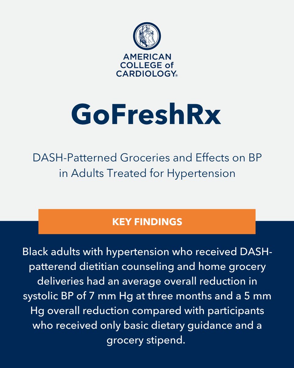 ACCinTouch's tweet photo. 🔍 Expert Analysis: The VESALIUS-CV, Ez-PAVE &amp; GoFreshRx trials at #ACC26 collectively signal a maturation of #cvPrev guidelines.

Lipid mgmt➡️earlier, lower, &amp; goal-oriented therapy
Hypertension care➡️structural lifestyle interventions

Read more🔗 https://t.co/c1vqcicHm5 https://t.co/QjVdGLk1Oj