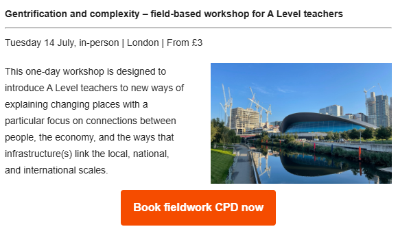 kate_stockings's tweet photo. This CPD from @RGS_IBGschools was truly excellent last year &amp; I recommend it to any A-Level teacher who teaches about the Olympic Park / Stratford area! https://t.co/85tmsoyzDm