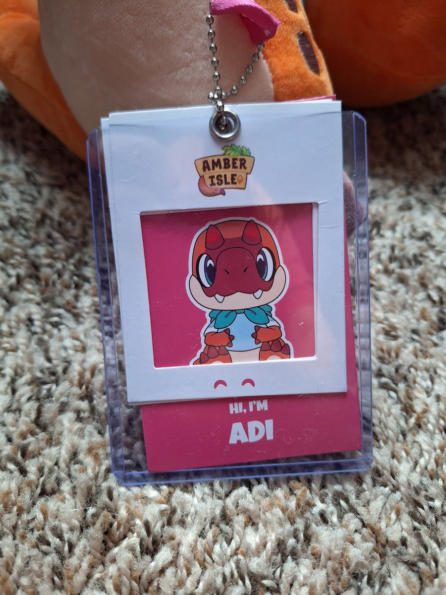 GFanactic911's tweet image. From about 2 days ago. HE'S SOOO CUUUTE! Thanks @AmberIsleGame &amp;amp; @AmbertailGames, as well as @youtooz. 🥰🦖💚 #AmberIsle #Plush #Youtooz