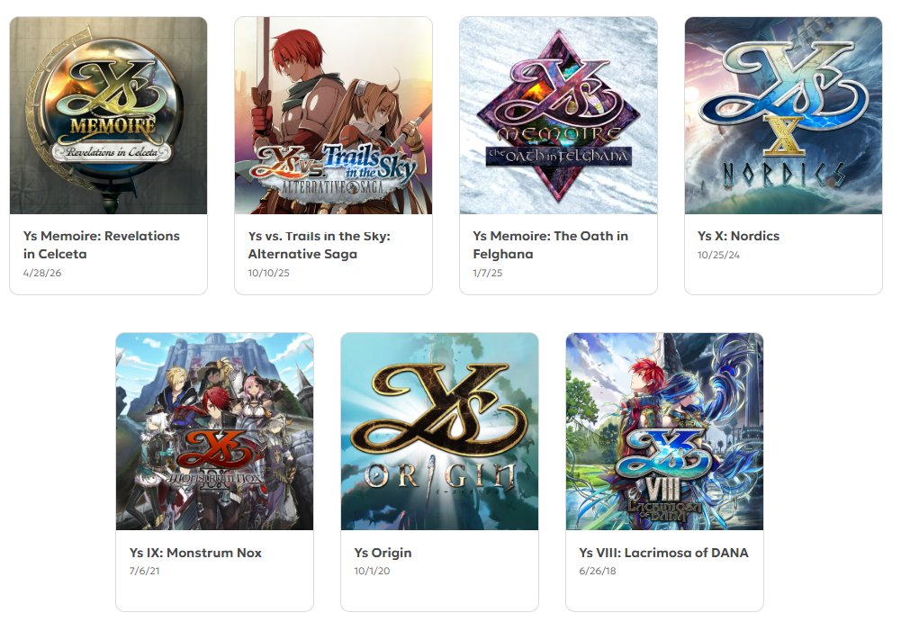 Ys Series - Digital Emelas tweet media