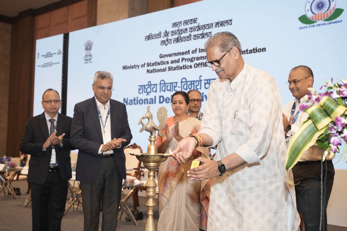 Ministry of Statistics & Programme Implementation tweet media