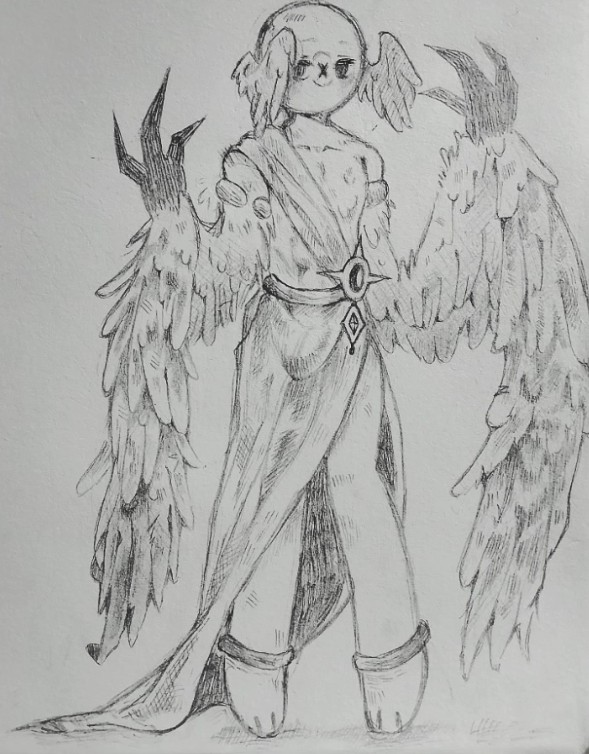 third_Reich2010's tweet photo. A bird 🎀🪽 
#Countryhumans #Countryhumansthirdreich https://t.co/wTo5X6tm04