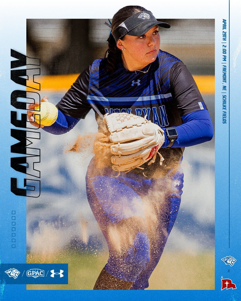 DWUSoftball's tweet image. 🥎 | #GAMEDAY | GPAC Tournament 

🆚 Northwestern
📍 Fremont, NE (Schilke Fields) 
⏰ 2:00 PM

#rdt 🐯 | #bleedblue 💙