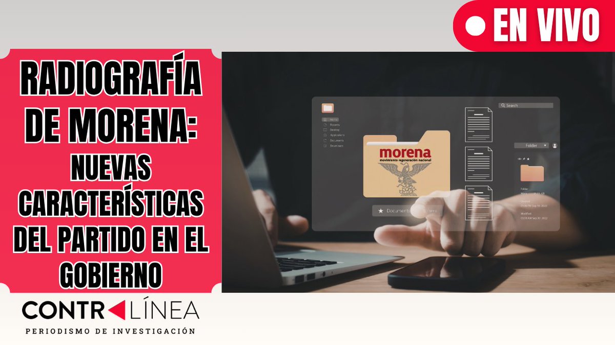 contralinea's tweet image. CONTRALÍNEA EN VIVO | A través de #Facebook y #YouTube con Aníbal García (@Anibal_garcia89) y Darylh Rodríguez (@darylh_contra)

Nuestro tema de hoy: #Radiografía de #Morena: nuevas características del partido en el #gobierno

- Tendremos el reporte #DesdeEuropa con nuestro