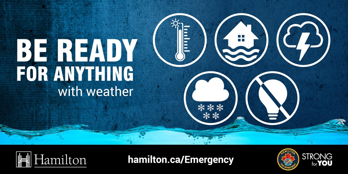HamiltonFireDep's tweet photo. When a thunderstorm strikes #StaySafe #HamOnt Take shelter inside a building. Stay away from doors &amp; windows. Stay inside 30 minutes after the last rumble of thunder. https://t.co/ZVTfFoPQmP  #EmergencyPreparedness https://t.co/UT2oyUDCvk