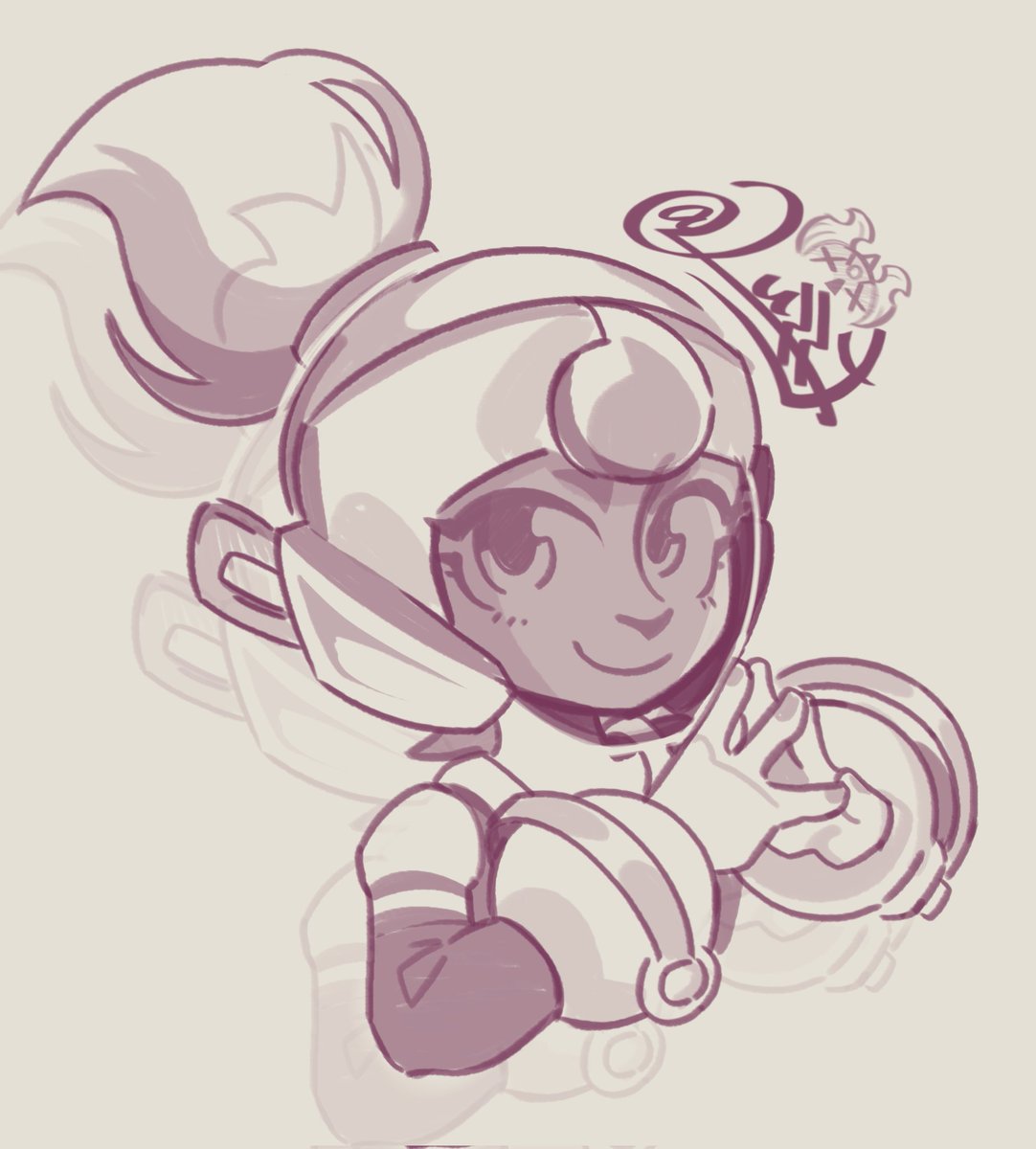 Luzzy_zz's tweet photo. Uravity Janet 

#brawlstars #brawlart #brawlstarsart https://t.co/V8pL6FESjW