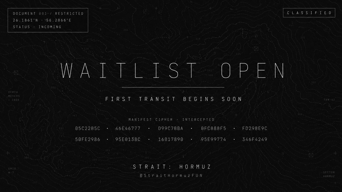 STRAIT: HORMUZ tweet media