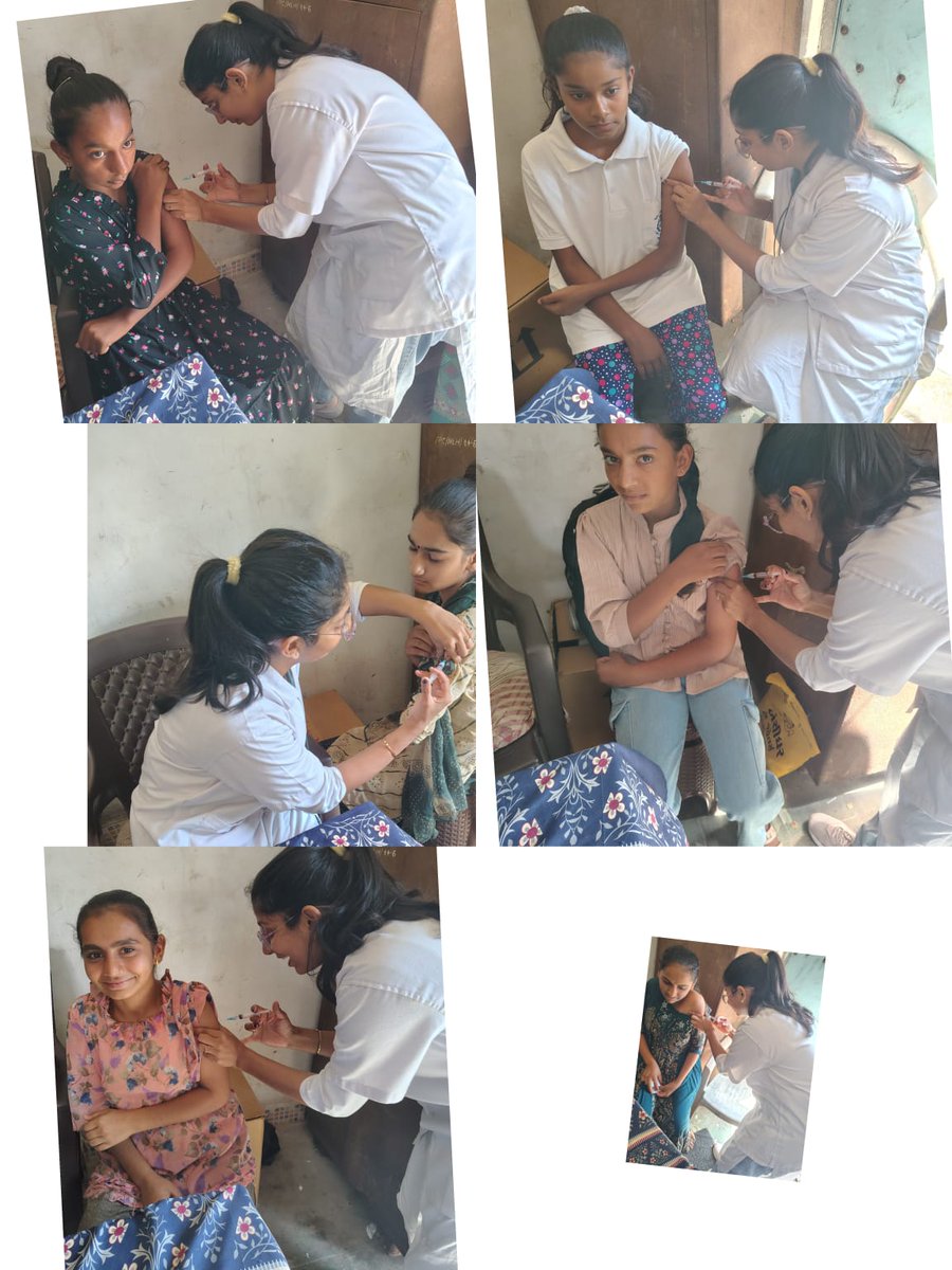 TeamHealthMalia's tweet photo. HPV VACCINATION 
@AAM_Vadiya @PHCAMRAPURGIR https://t.co/sN38sSNQFp