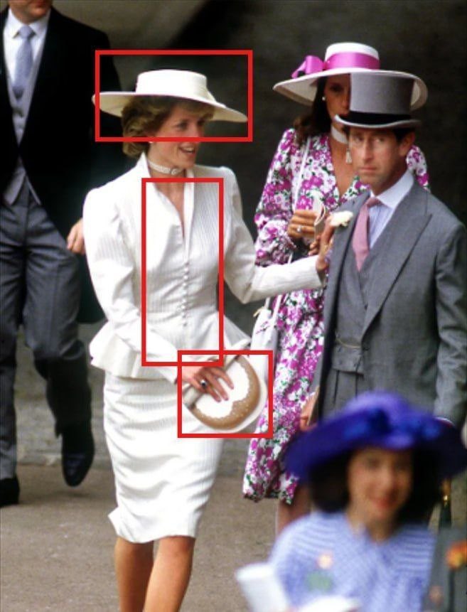 gazzati's tweet image. 🇺🇸 🇬🇧 Мелания Трамп @FLOTUS45 на встрече с Карлом III была одета в узнаваемом стиле принцессы Дианы. Которая была в браке с Карлом, когда тот был наследным принцем Чарльзом, развелась с ним, а потом после серии скандалов погибла в автокатастрофе. 

#trump #fashion