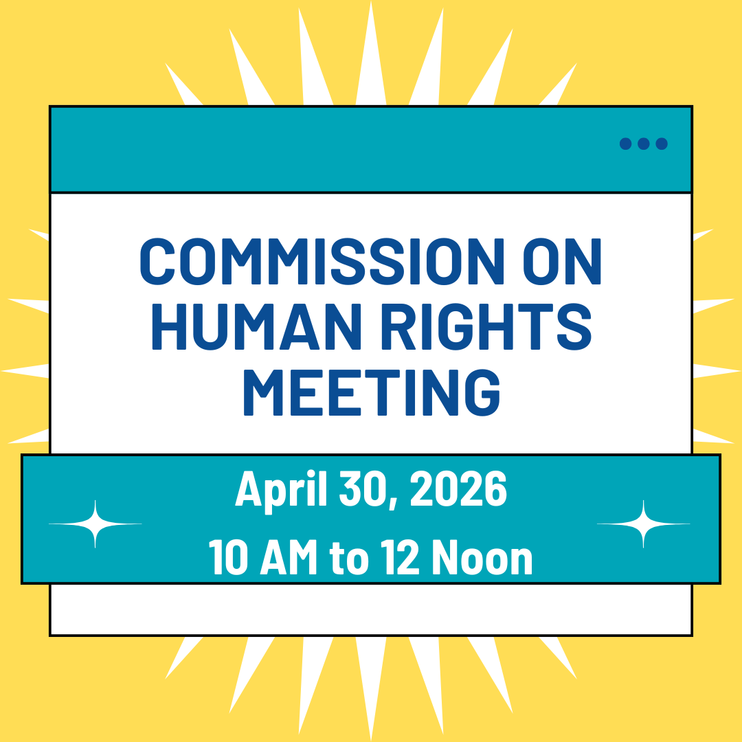 CookCtyHumanRts's tweet photo. The Commission on Human Rights has a scheduled regular meeting tomorrow, Thursday, April 30, 2026, at 10AM. Follow the link in our bio to access the agenda and view the meeting remotely. #CookCounty #HumanRights https://t.co/38Lvtfdttf