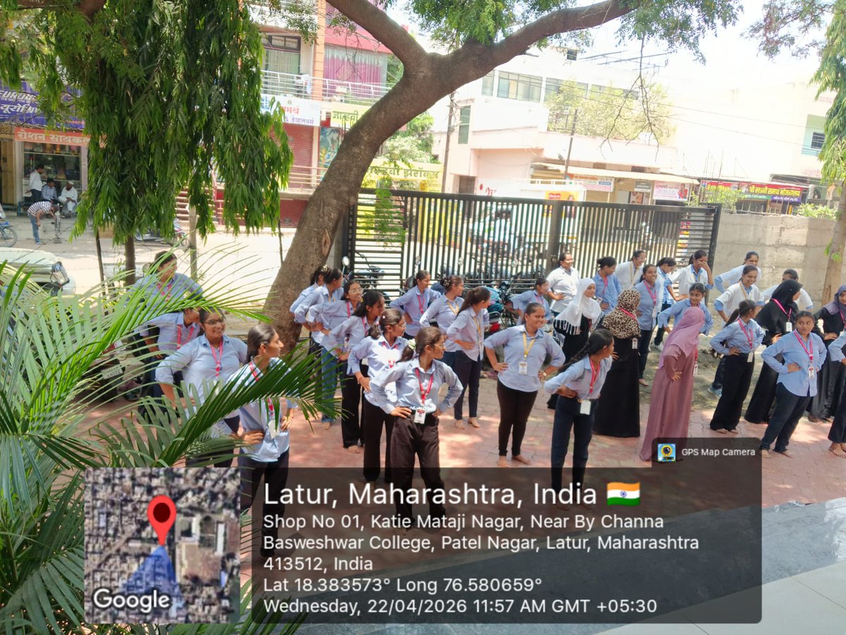 mb_manke's tweet photo. One Week "Self Defence Traning Program" from 22/04/2026 to 28/04/2026 Organised by Channabasweshwar Pharmacy College (Degree), Latur.
@_NSSIndia @MaharashtraNSS https://t.co/p9rPxjl0OQ