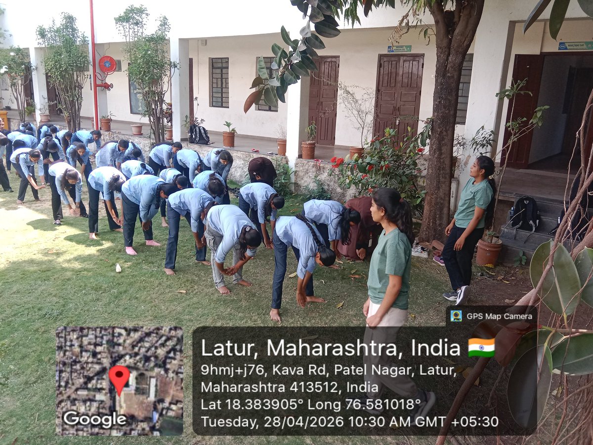 mb_manke's tweet photo. One Week "Self Defence Traning Program" from 22/04/2026 to 28/04/2026 Organised by Channabasweshwar Pharmacy College (Degree), Latur.
@_NSSIndia @MaharashtraNSS https://t.co/p9rPxjl0OQ