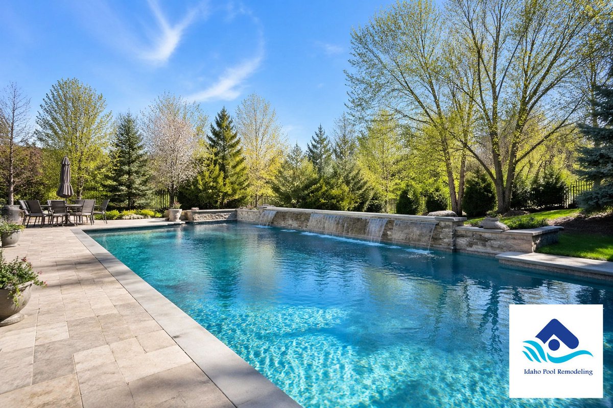 Boise, it’s almost May! 🏊‍♂️ The "Magic 70" rule: Open your pool before the water hits 70°F to prevent algae blooms before they start. Save on chemicals and stress by getting a head start this week! #BoisePools #SpringMaintenance #IdahoPoolRemodeling