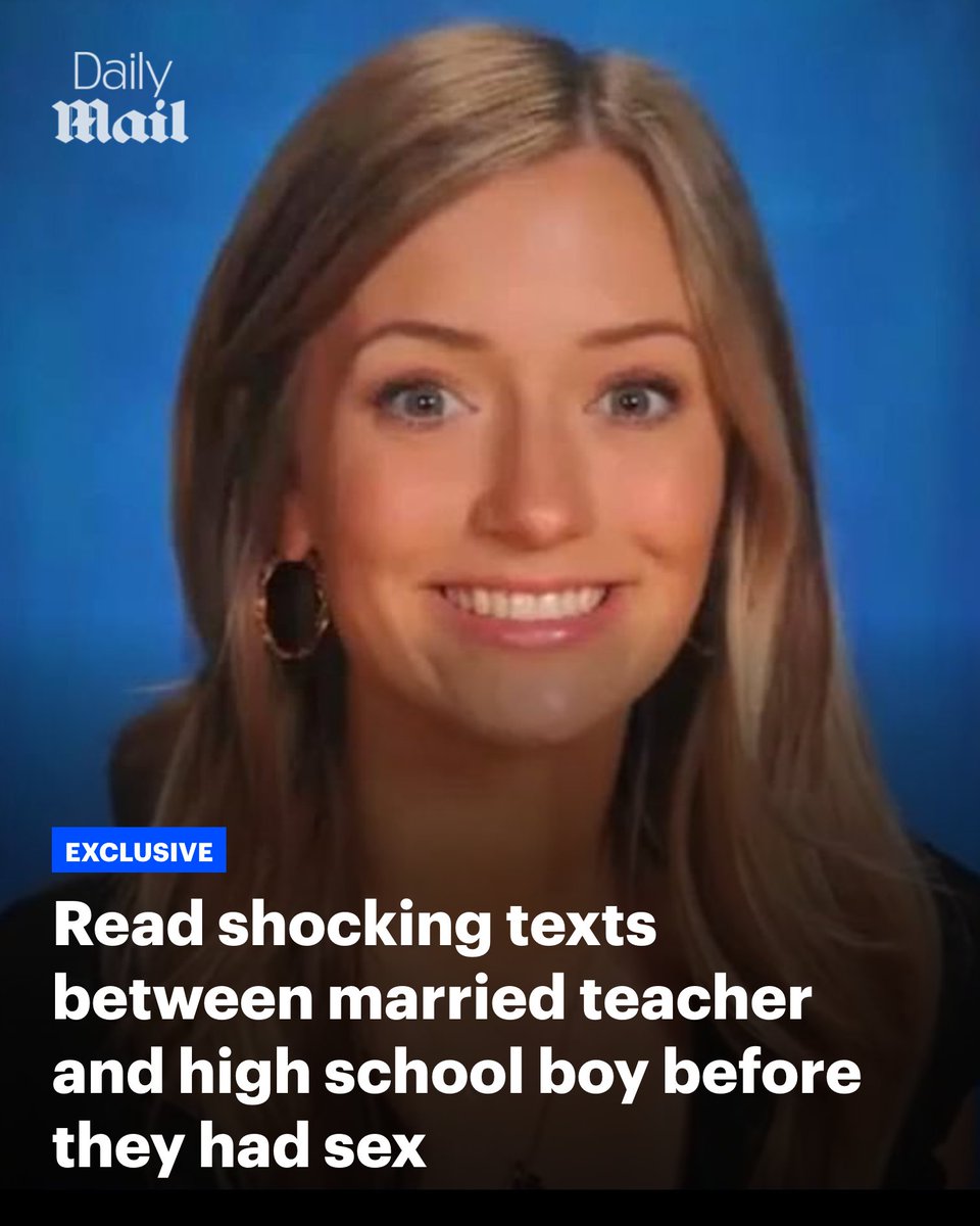 DailyMail's tweet image. McKenna Kindred pleaded guilty to first-degree sexual misconduct and inappropriate communication with a minor trib.al/824Hfjj 🔗