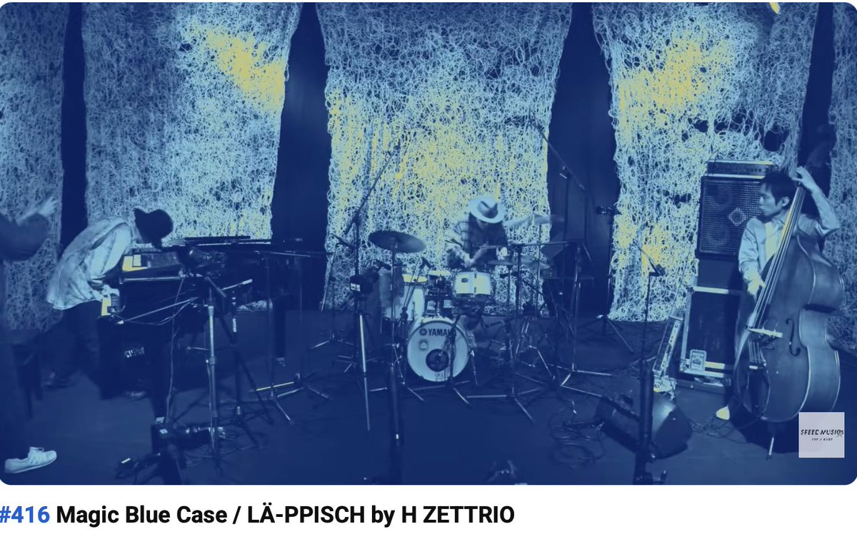H_ZETT_M's tweet photo. #416 Magic Blue Case / LÄ-PPISCH by H ZETTRIO https://t.co/qnwu4yGybd @YouTubeより 

レピッシュだーーー！！！！ https://t.co/Fx4w924MX0
