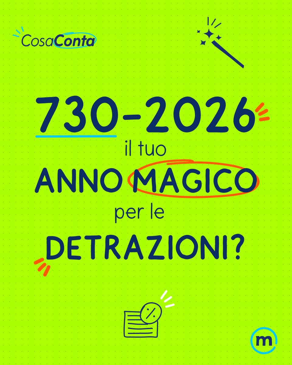 Tra dichiarazione precompilata, scadenze da ricordare e aggiornamenti su aliquote e detrazioni, il 730/2026 porta con sé alcune novità importanti da conoscere per evitare errori.

Leggi l'articolo su #CosaConta: bmed.it/7302026

#MediolanumEdu