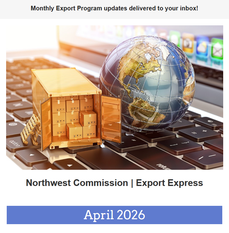 nwPAexport's tweet photo. April's Export Express is out now! Lots of upcoming events to review and consider attending!
https://t.co/9jVEyBVuqr https://t.co/t8lgNkJZgp