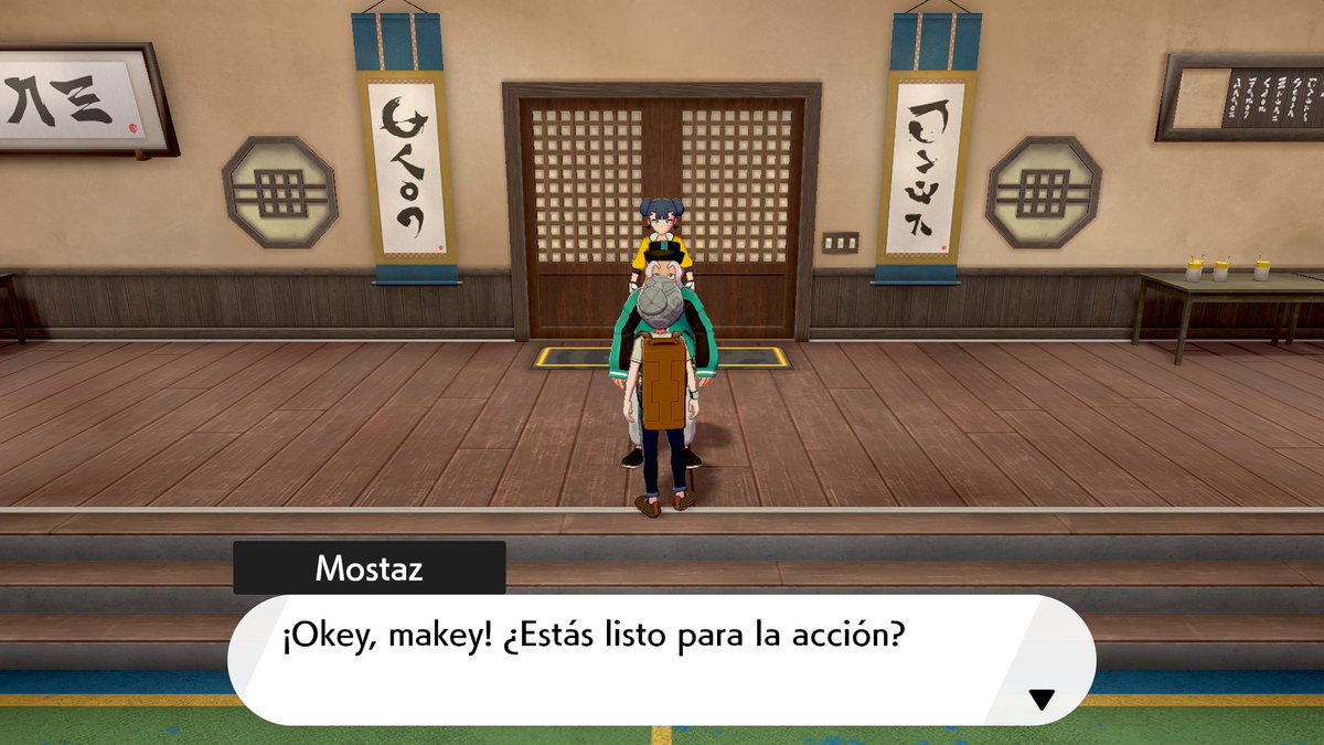 pokeaj's tweet photo. Habiendo terminado ZA, decidí continuar mi aventura en #PokemonShield, hasta ahora no he jugado el postgame de ningún juego de Switch. Comenzamos con la Isla de la Armadura.

La bici 'black meteor' se ve cool. Apenas noto que Mostaz es el de las frases 'cringe'. https://t.co/6G5nByQbVJ