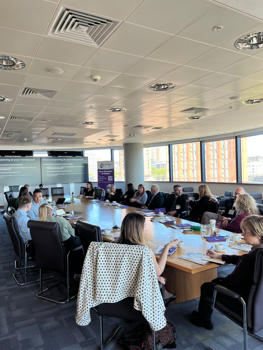 AshleyKateUK's tweet image. This morning, we were delighted to host our latest HR Director Boardroom Session in partnership with @egloballaw. A huge thank you to everyone who joined us - it was a pleasure spending the morning with such an engaged group of people.

#HRLeaders #Leadership #AuthenticLeadership