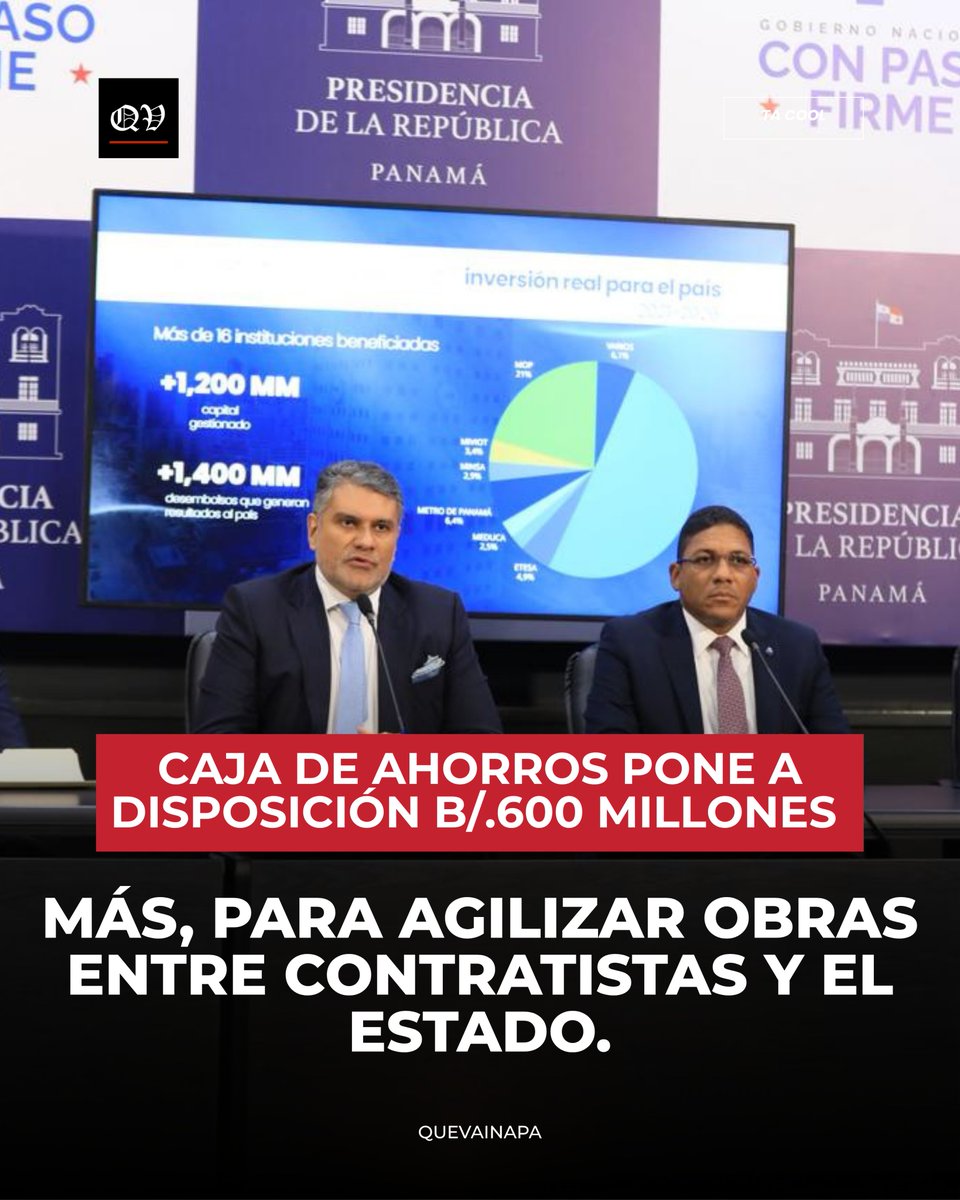 Andrés Farrugia, gerente de la Caja de Ahorros (CA), presentó al Consejo de Gabinete el avance del mecanismo financiero estructurado de B/.600 millones más para apoyar la reactivación económica y acelerar las obras de infraestructura entre contratistas y el Estado.