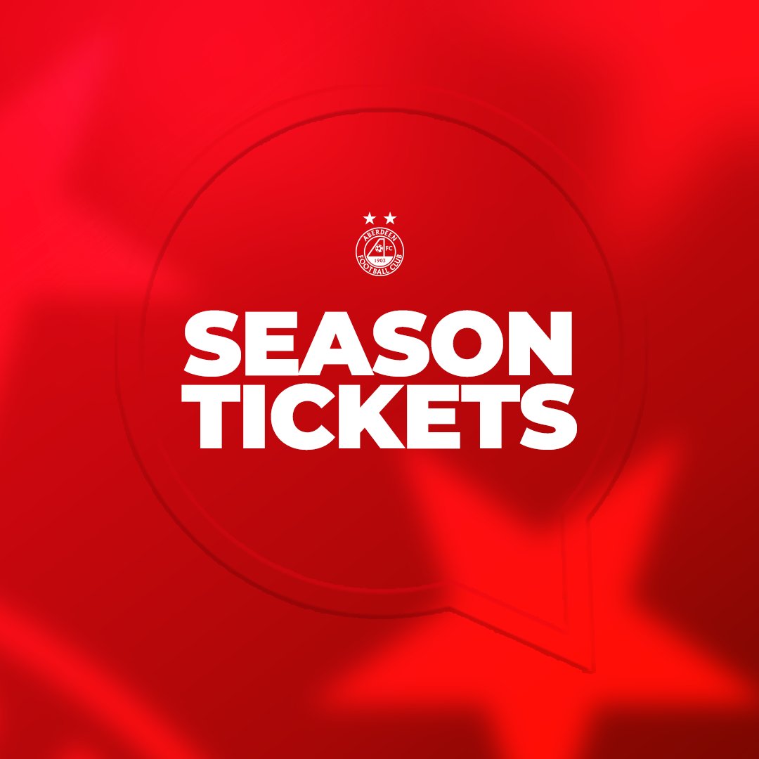 AberdeenFCHelp's tweet photo. Thinking about purchasing or renewing a season ticket?

Our 6-month interest free finance option is available until tomorrow at 5pm (1st May) - ideal if you’d prefer to spread the cost.

🎟️Lock in your seat for the season ahead here: https://t.co/bPUzwPWocZ

#DonsHelp https://t.co/V5KUytdXUq