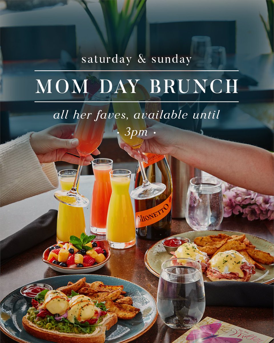 MilestonesCa's tweet image. We're helping you celebrate a little extra this Mother's Day! Make it a weekend 😋 because she deserves it.

#Milestones #MothersDay #celebrate #foodie #mimosa #brunch #bellini #cocktails