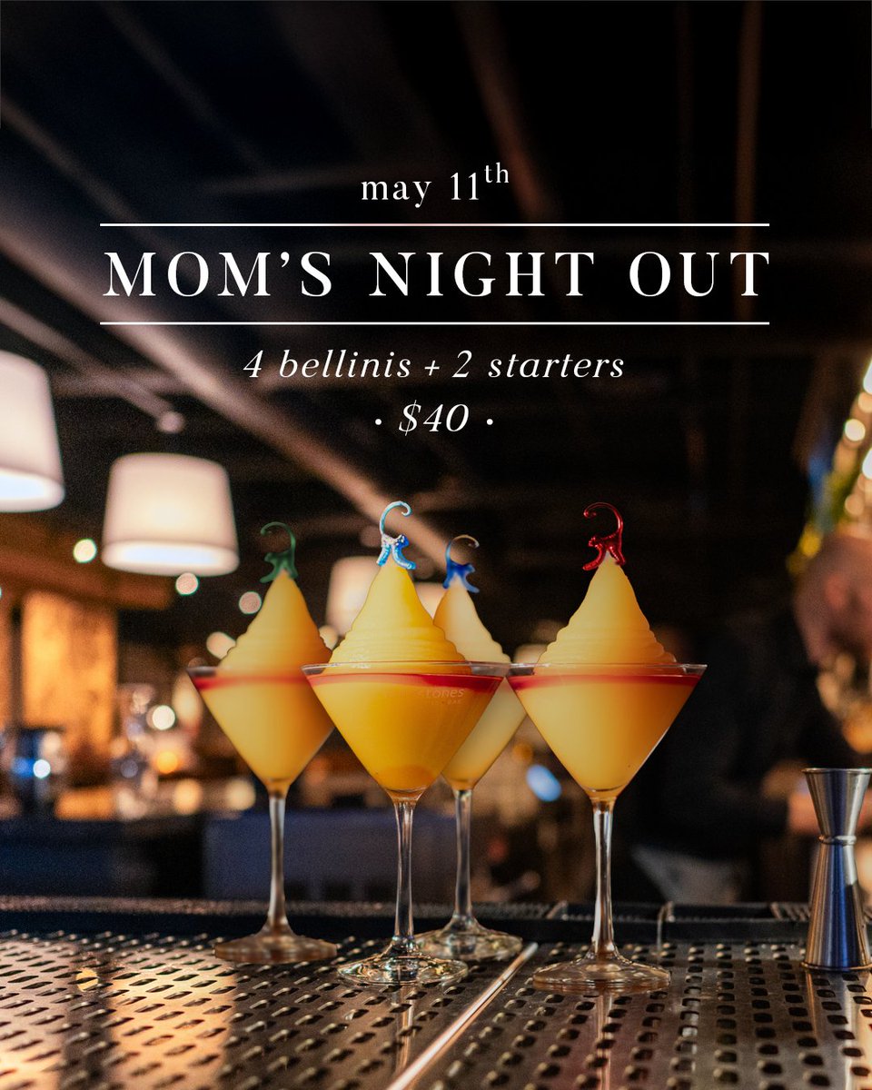 MilestonesCa's tweet image. We're helping you celebrate a little extra this Mother's Day! Make it a weekend 😋 because she deserves it.

#Milestones #MothersDay #celebrate #foodie #mimosa #brunch #bellini #cocktails
