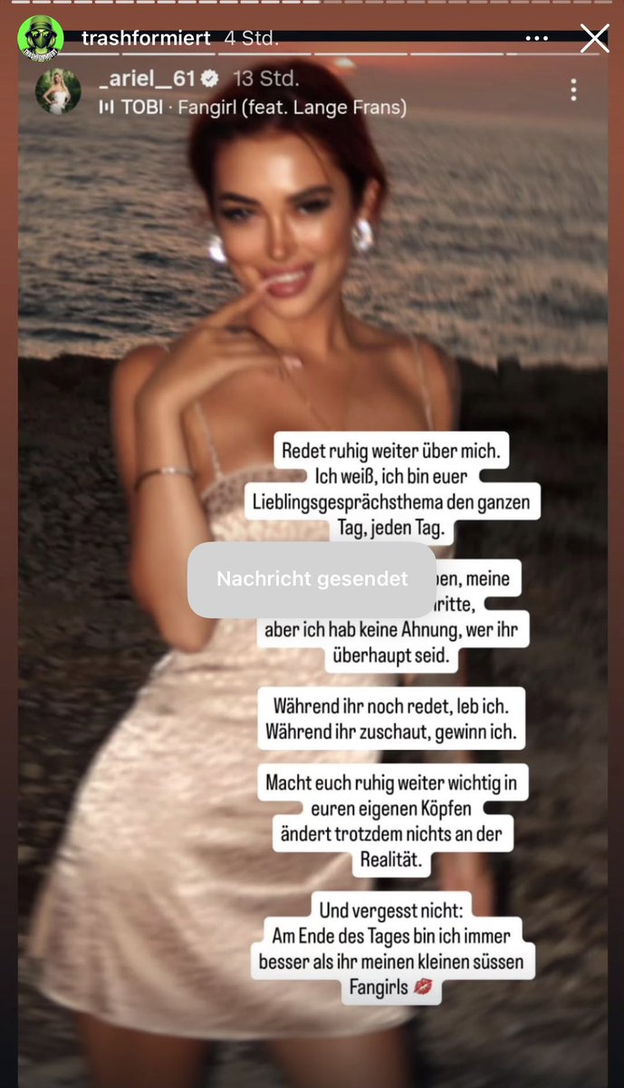 amstel_lad's tweet image. Wie arrogant überheblich und abgehoben ist diese Person bitte?
#Ariel