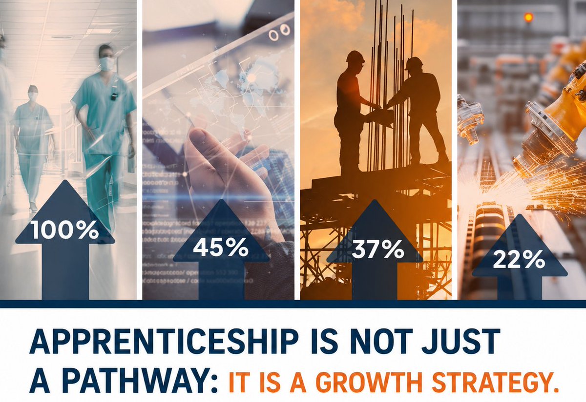apprenticephl's tweet photo. Apprenticeship is a growth strategy.  With support from

@PALaborIndustry , DeVal Lifecycle Support + @Philaworks are developing WeldWorks Philly, a welding apprenticeship creating real careers.     

📷 https://t.co/YpQPWDJjkE 

#NAW2026 #SkilledTrades https://t.co/RJY9kQTkVz