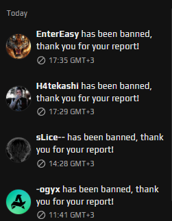 DaWiener69's tweet photo. How on earth is this normal? @FACEITcs @FACEIT_Darwin I would understand every now and then but feels like every game I have to report 3 guys minimum. https://t.co/DpdK0AWfWz