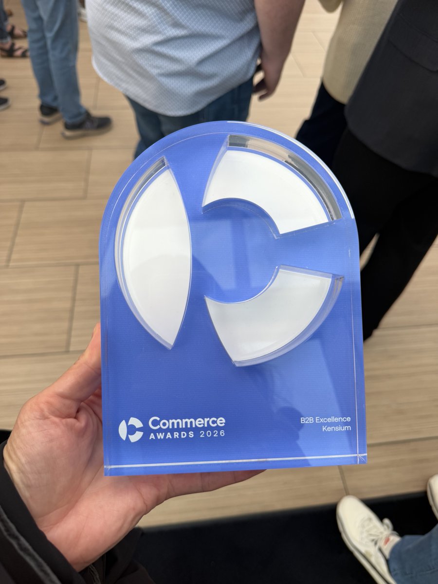 kensium's tweet photo. 𝐄𝐯𝐞𝐫𝐲𝐛𝐨𝐝𝐲 𝐰𝐚𝐧𝐭𝐞𝐝 𝐭𝐨 𝐤𝐧𝐨𝐰 𝐰𝐡𝐚𝐭 𝐰𝐞 𝐰𝐨𝐮𝐥𝐝 𝐝𝐨 𝐢𝐟 𝐰𝐞 𝐝𝐢𝐝𝐧’𝐭 𝐰𝐢𝐧… 𝐈 𝐠𝐮𝐞𝐬𝐬 𝐲𝐨𝐮’𝐥𝐥 𝐧𝐞𝐯𝐞𝐫 𝐤𝐧𝐨𝐰.

Today, we stand here as 𝐓𝐡𝐞 𝐂𝐡𝐨𝐬𝐞𝐧 𝐎𝐧𝐞.

That’s right — Kensium received the honor of being a finalist in the Commerce Awards under multiple categories:

• Commerce Champion
• Innovation in Digital Experience

…but we took away the one that speaks most to who we are:

𝐁2𝐁 𝐄𝐱𝐜𝐞𝐥𝐥𝐞𝐧𝐜𝐞.

Now, we are not braggadocious.

So we will simply say this—

Thank you to the Commerce Awards and BigCommerce for this incredible recognition.

To our partners, our clients, our prospects, and our community:

We will not let you down.

This recognition is more than an award. It is a responsibility. A commitment to continue delivering connected commerce solutions that create real business impact.

And to our fellow Kensians—

This would not be possible without your hard work, your dedication, and your commitment to B2B excellence every single day.

This win belongs to all of you.

Thank you for being part of the journey.

https://t.co/6UKdSmyAUj

#CommerceAwards #BigCommerce #B2BExcellence #ConnectedCommerce #Ecommerce