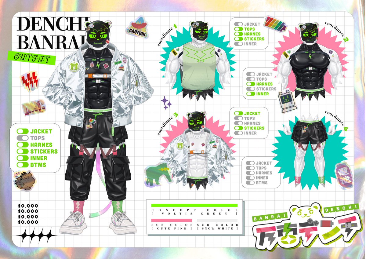 万雷デンチ👏ケモロボVtuber🔋 tweet media