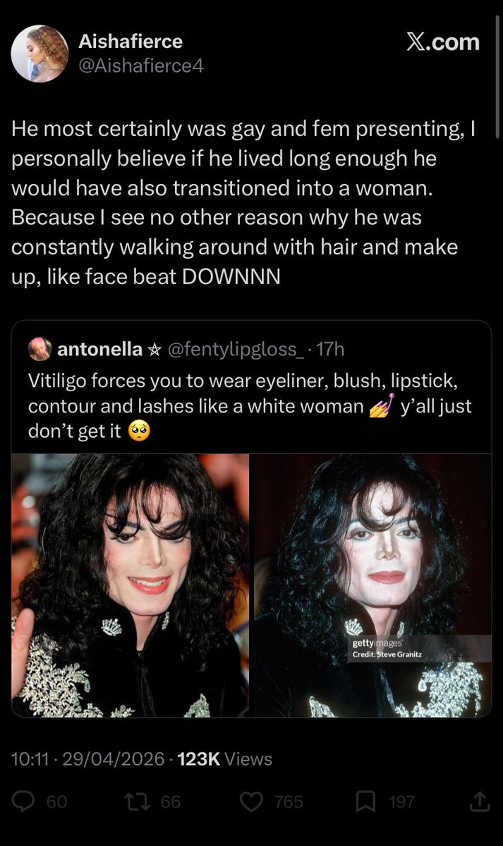 ᴛʀɪʟʟ❦| MJ BIOPIC ERA tweet media