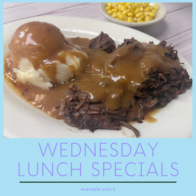 RockGrille's tweet image. Pot Roast with mashed and corn $13.99
#ComfortFood #EatLocalPGH #LunchSpecials #MidweekMeals