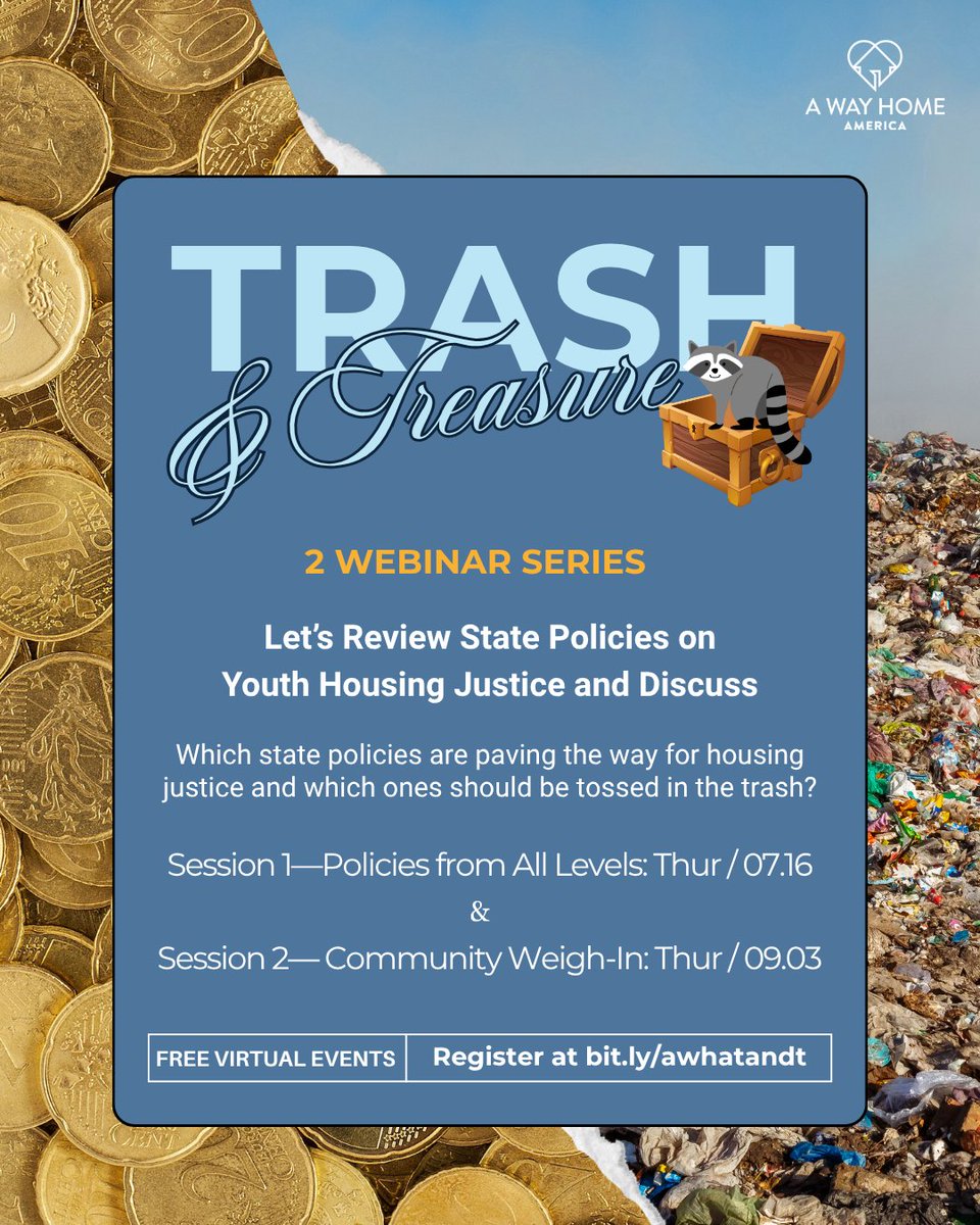 awayhomeamerica's tweet photo. Join us for our semi-annual Trash &amp; Teasure event! More info and registration at https://t.co/NlxKZnKbXo https://t.co/zBPceLDJTL