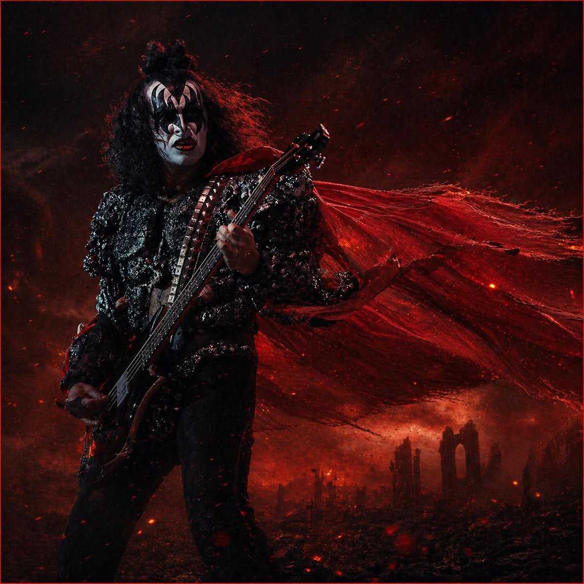 jrg393's tweet image. #genesimmons #godofthunder