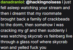 thiccskarmory's tweet photo. i was watching the hax lvlup expo lan vods and suddenly i read this peak 🥹 https://t.co/cscCDn8xSk