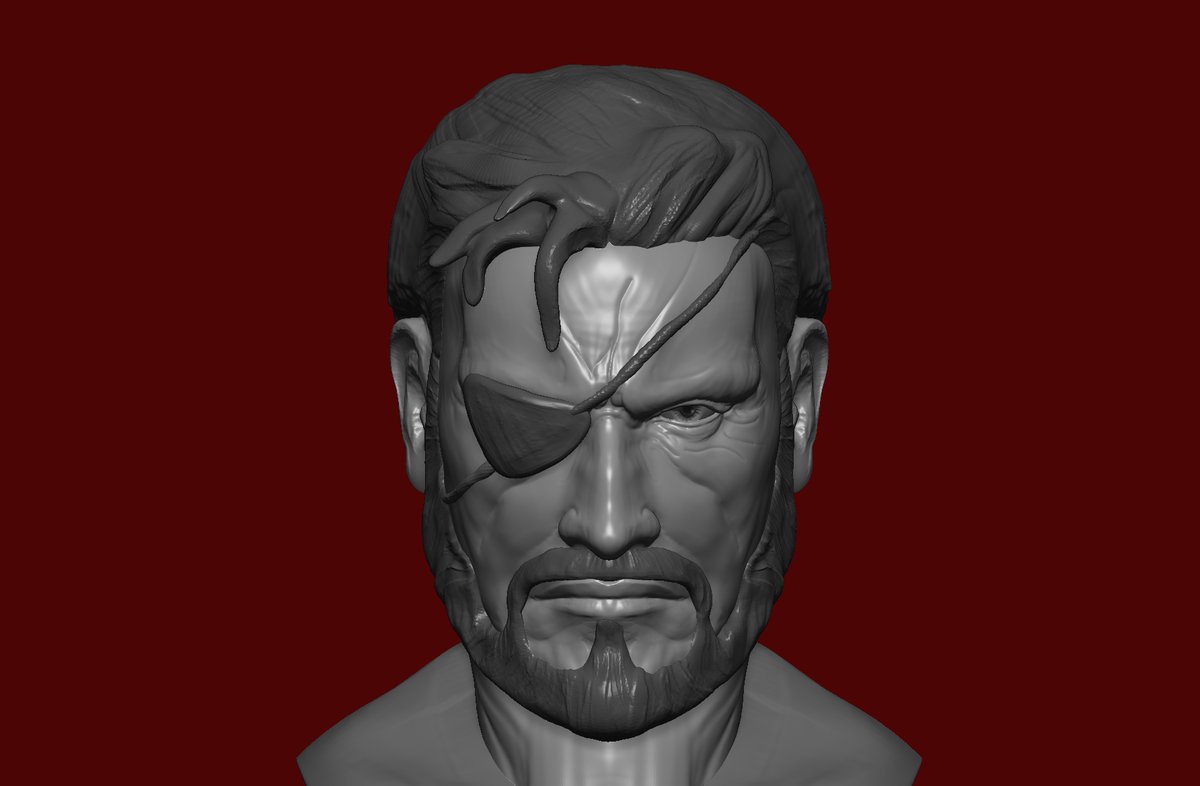 ymk64647403's tweet photo. Venom snake #zbrush #MGSV https://t.co/PZJIyLE5NA