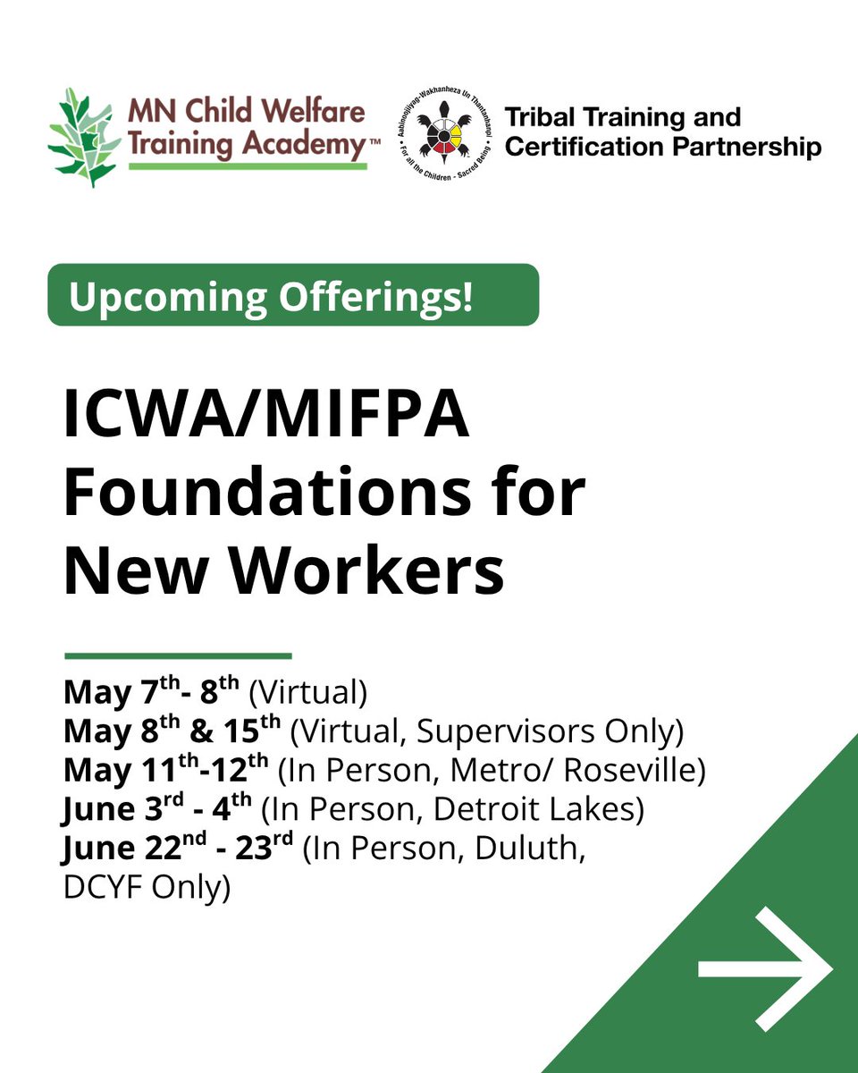 Minnesota Child Welfare Training Academy tweet media