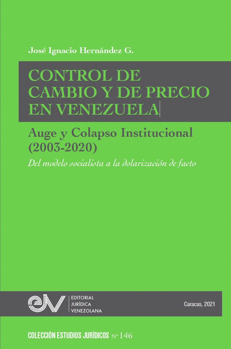 ignandez's tweet photo. ¿Qué reformas requiere Venezuela en materia de controles de cambio y de precio? El objetivo último es restablecer, con claridad, los mecanismos de mercado. 

En este libro presento algunas opciones de reforma regulatoria:

https://t.co/mAjExJ7TPj https://t.co/ggHc060jQG