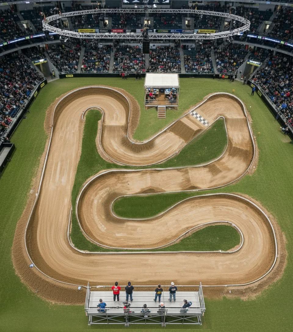 MasamiHirosaka's tweet photo. [Team Associated news]

The 2026 Team Associated Vintage Championships are going full throwback. We are officially recreating the legendary 1987 IFMAR Worlds track layout! 🏁

#TeamAssociated #VintageRC #1987Worlds #LetsRace https://t.co/6FwB7Qvp0u